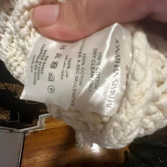 Jonathan Simkhai Cream Crochet Dress - Picture 7 of 10